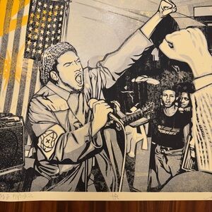 OBEY - Bad Brains “Fist & Flag”